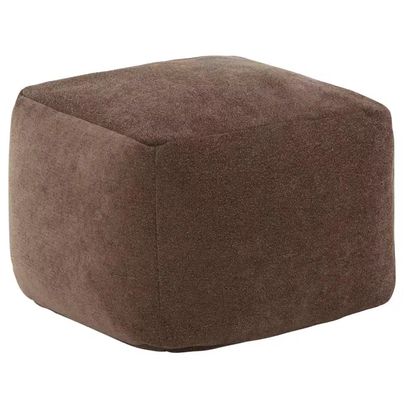 Samuels Boucle Pouf - SFV5041 - Safavieh Couture
