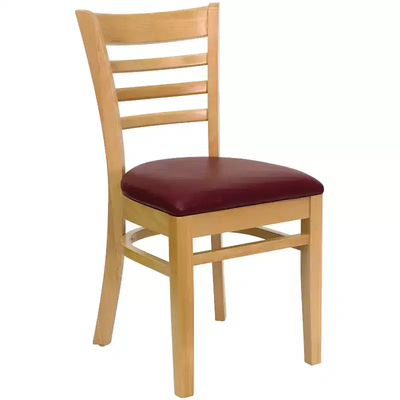 Flash Furniture Ladder Back Wooden Restaurant Chair