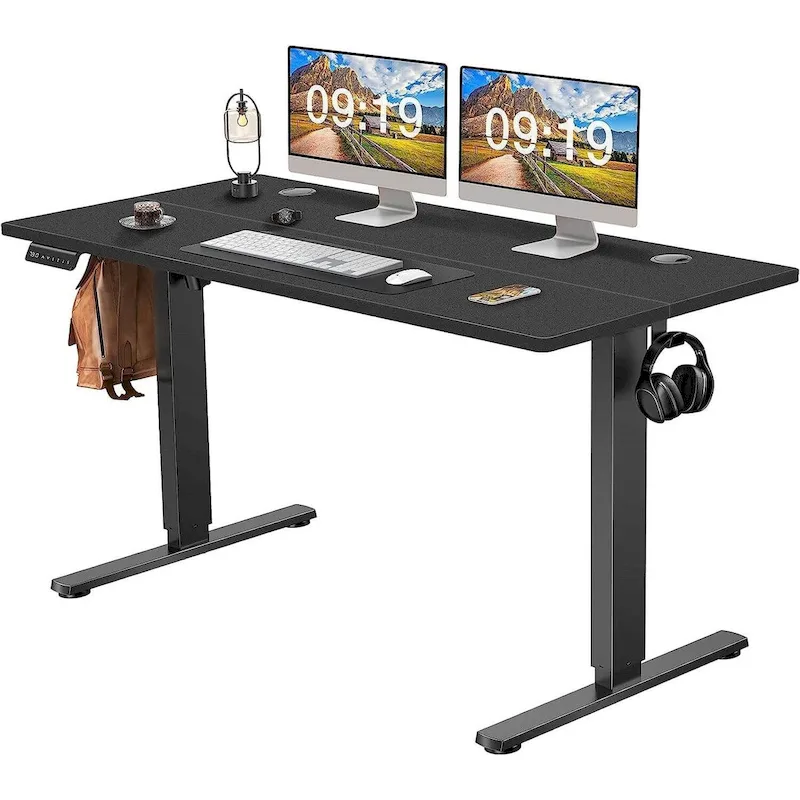 Height Adjustable Standing Desk with Electric Motor