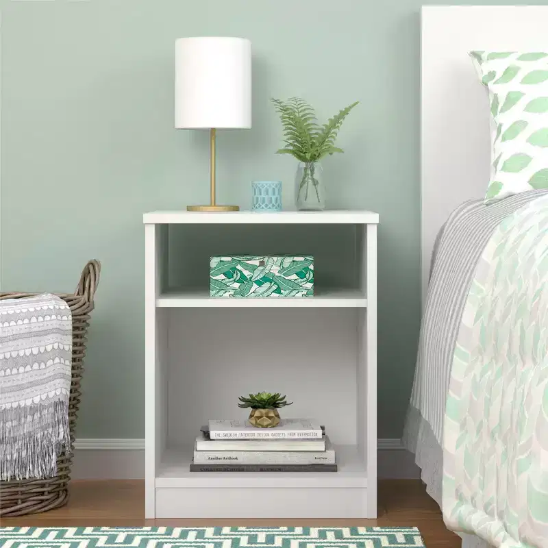 This Classic Nightstand combines contemporary style with smart storage solutions, creating a space saving furniture piece that works well in.