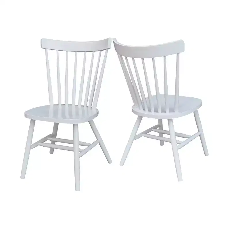 International Concepts Copenhagen Armless Chair with Plain Legs