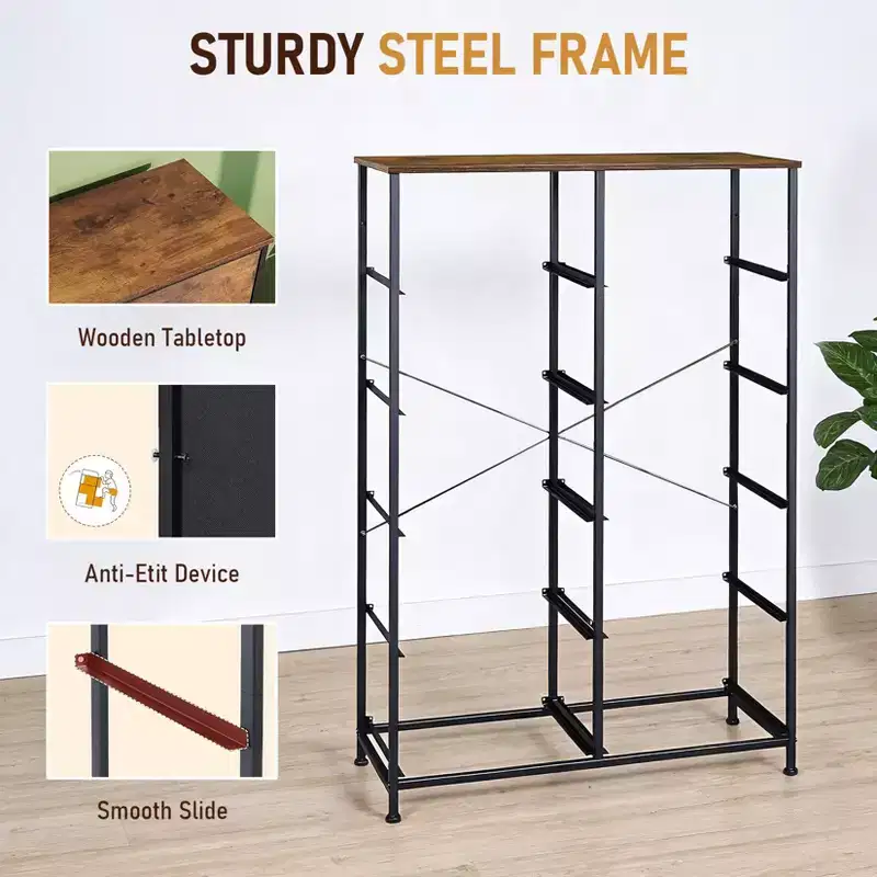 10-Drawer Tall Dresser – Wide Chest of Drawers for Bedroom