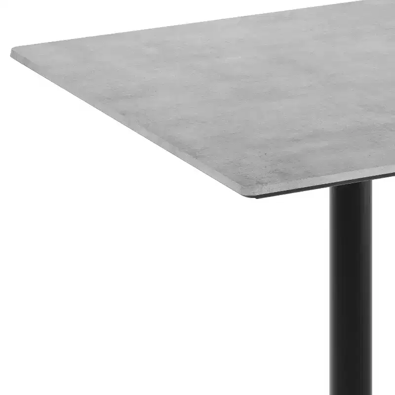Flash Furniture Acadia Tabletop with TopGuard HPL Technology and Table Height X-Base