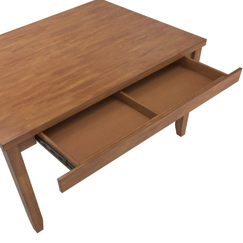 Elena Wood Rectangular Dining Table by iNSPIRE Q Classic