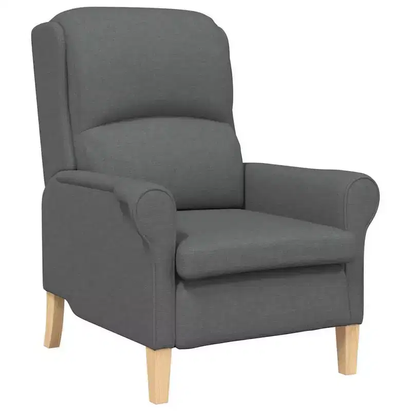 vidaXL armchair Light gray 76 x 94 x 102 cm fabric