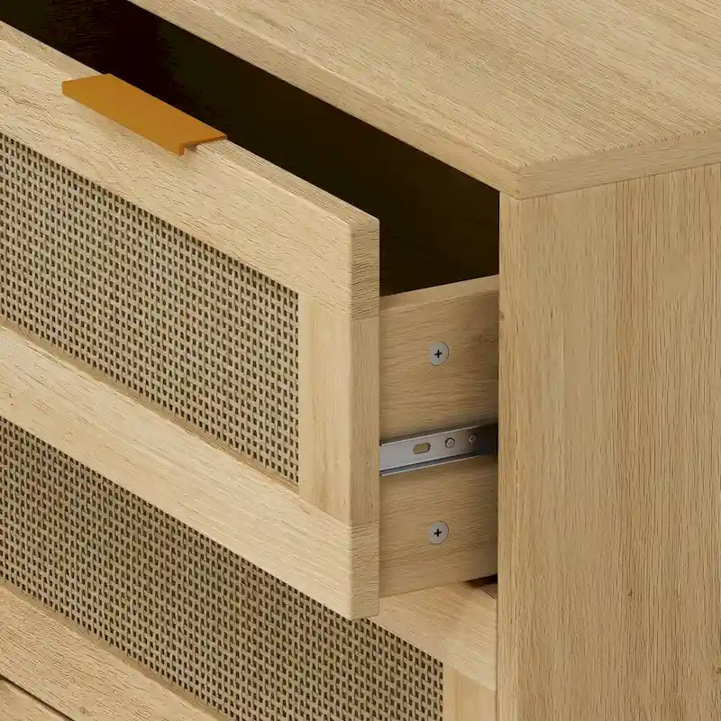 31.50L 3-Drawers Rattan Cabinet