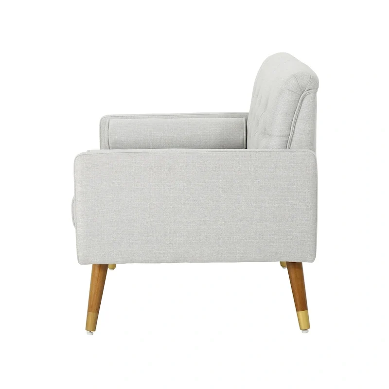 Eugene Fabric Mid-Century Modern Club Chair by Christopher Knight Home