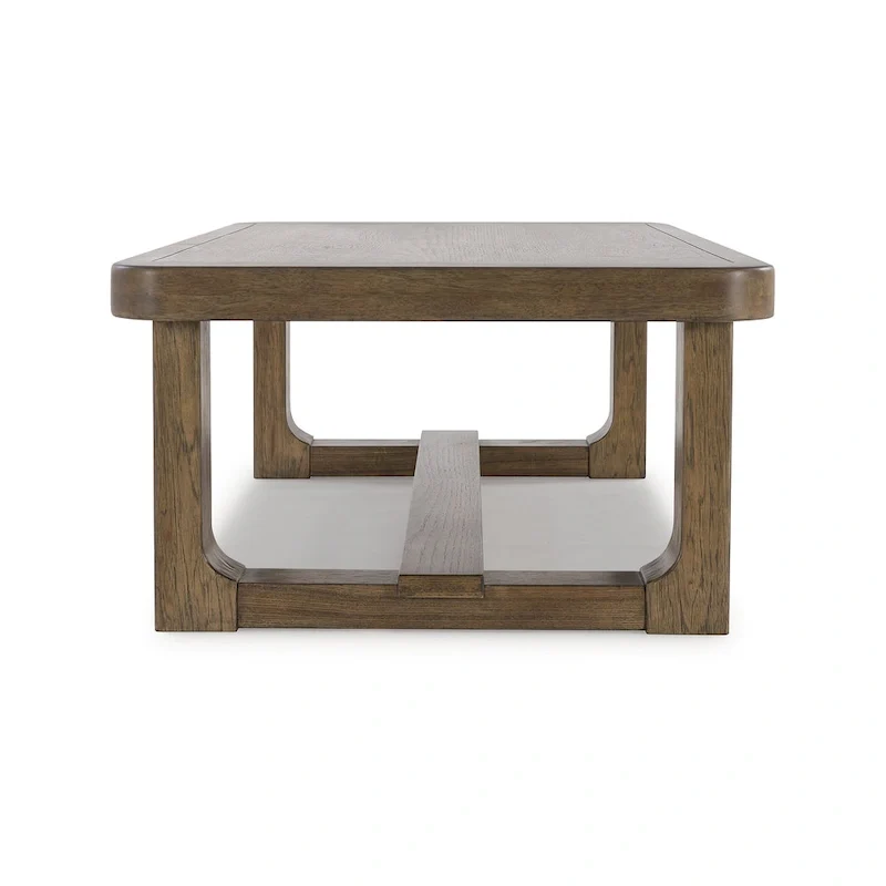 Signature Design by Ashley Cabalynn Light Brown Coffee Table - 56W x 30D x 17H