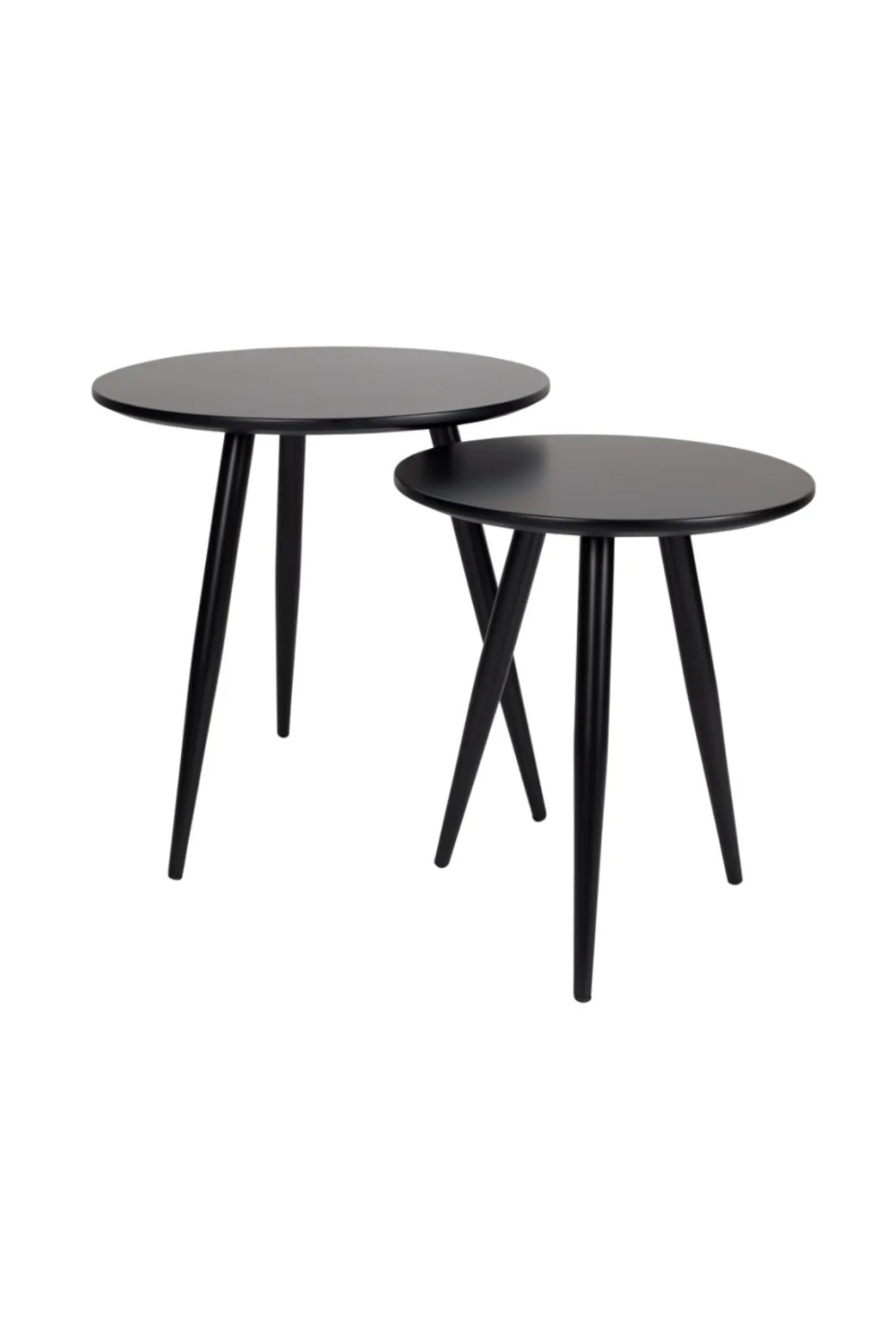Black Nesting Side Tables (2)