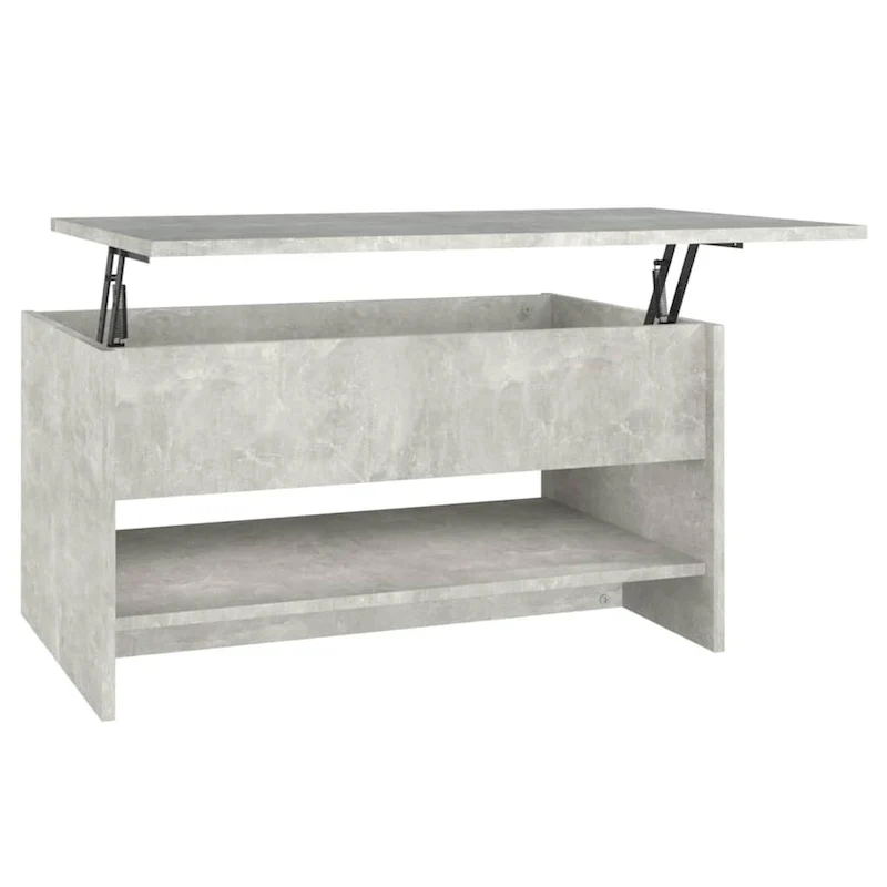 vidaXL Coffee Table Lift Top End Table Accent Side Sofa Table Engineered Wood - 31.5 x 19.7 x 16.7