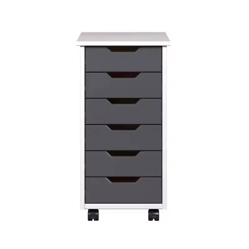 Trendfurn Omnia Narrow 6 Drawer Roll Cart
