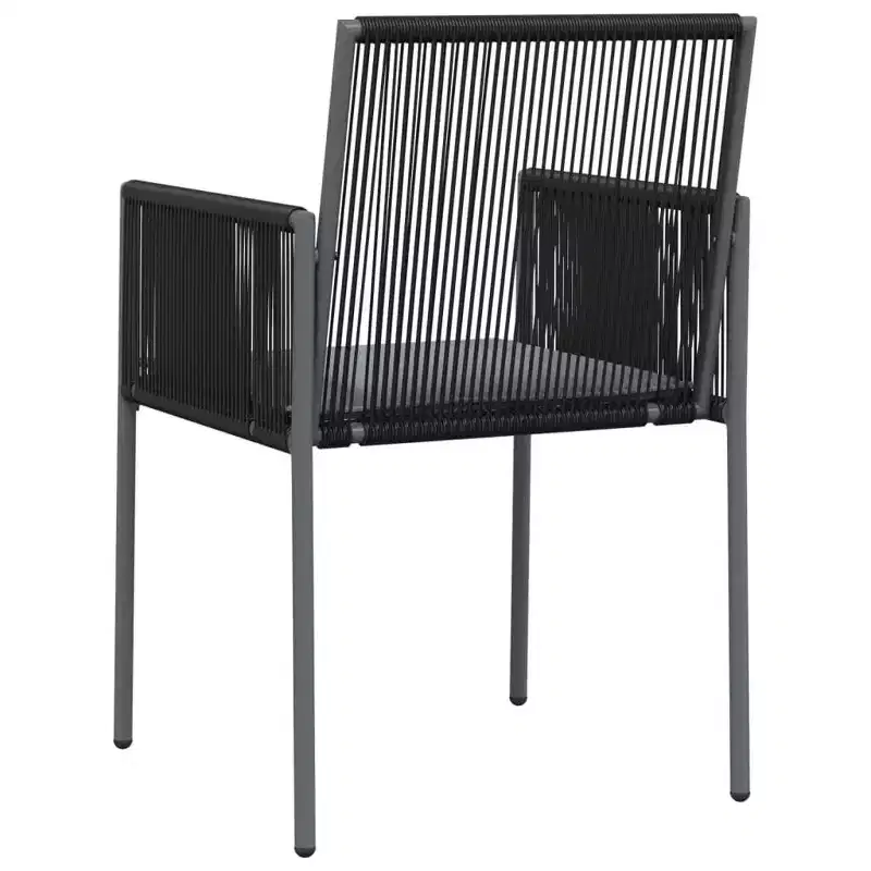 vidaXL Garden Chair Set of 6 PE rattan Standard Durable