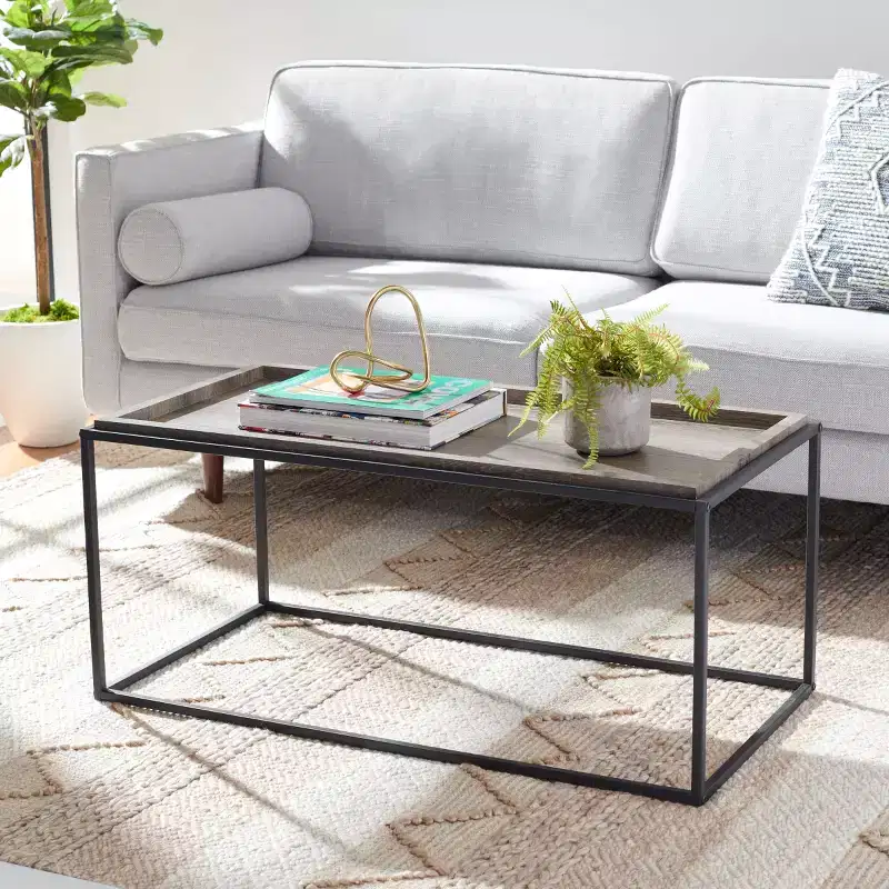 Coffee table Brown/Black