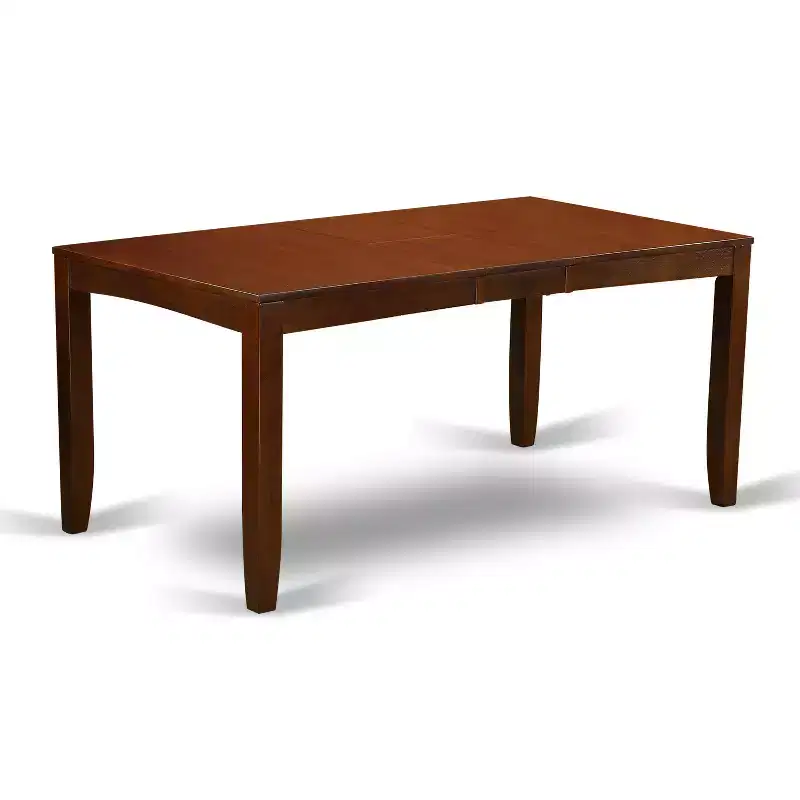 Rectangular Extension Dining Table, Cappuccino / Espresso, Seats 4