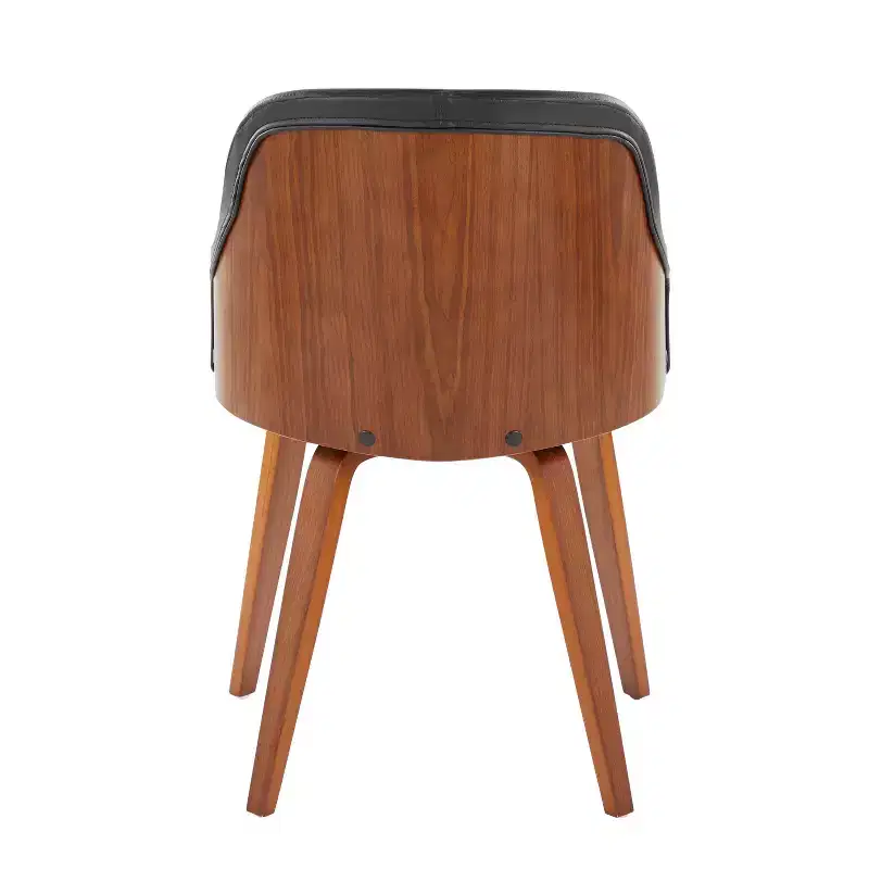 Bacci Mid Century Modern Dining Accent Chair - Lumisource