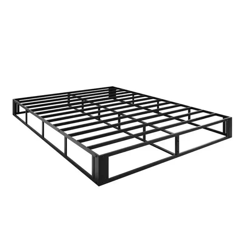 Gray & Beige Metal Box Spring – 8