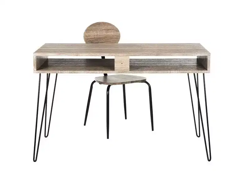 Winta Desk + Chair - FOX2232 - Grey - Safavieh Couture