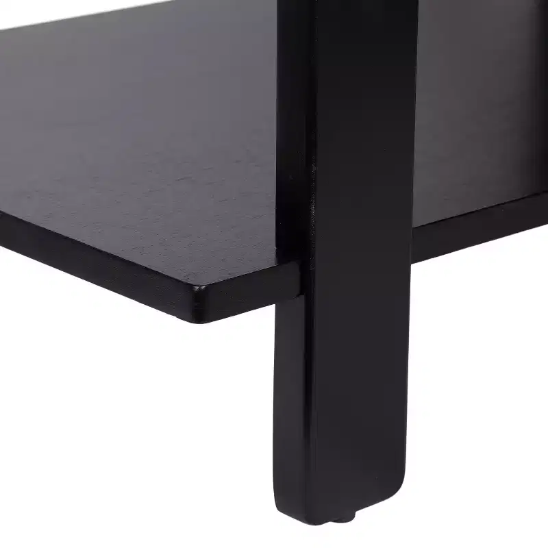 Wood Two-Tier Coffee Table 36''W x 20''D x 18.5''H