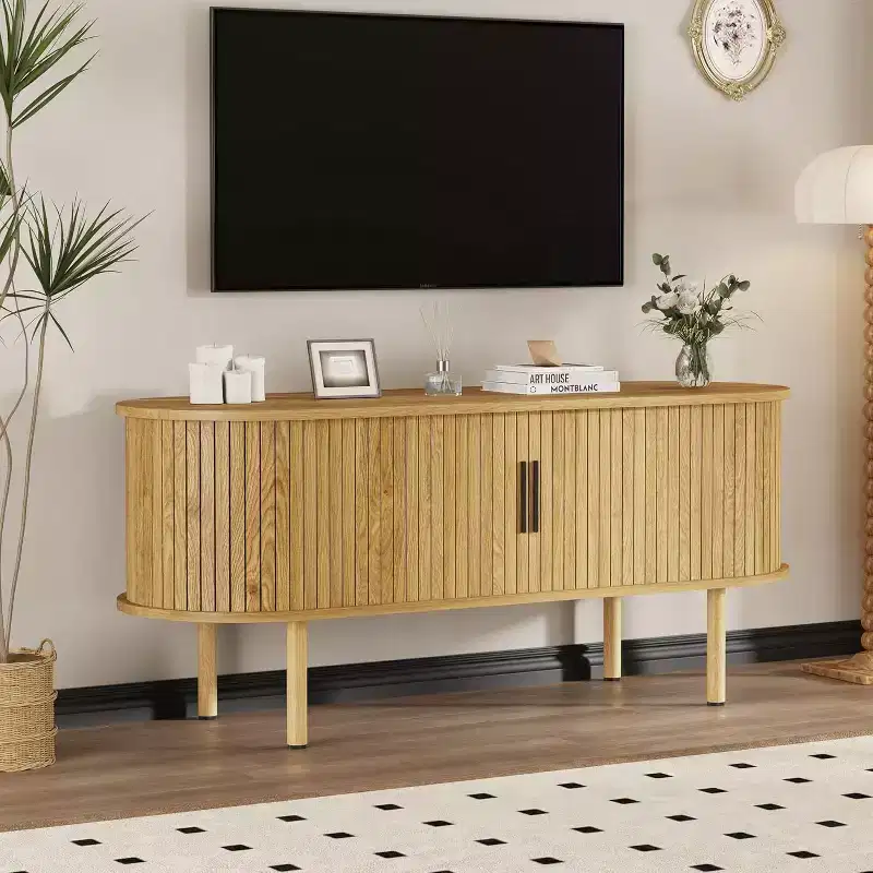 TV Stand 65 Inches,TV Cabinet with Storage,Modern Entertainment Center for Living Room, Hallway, Bedroom