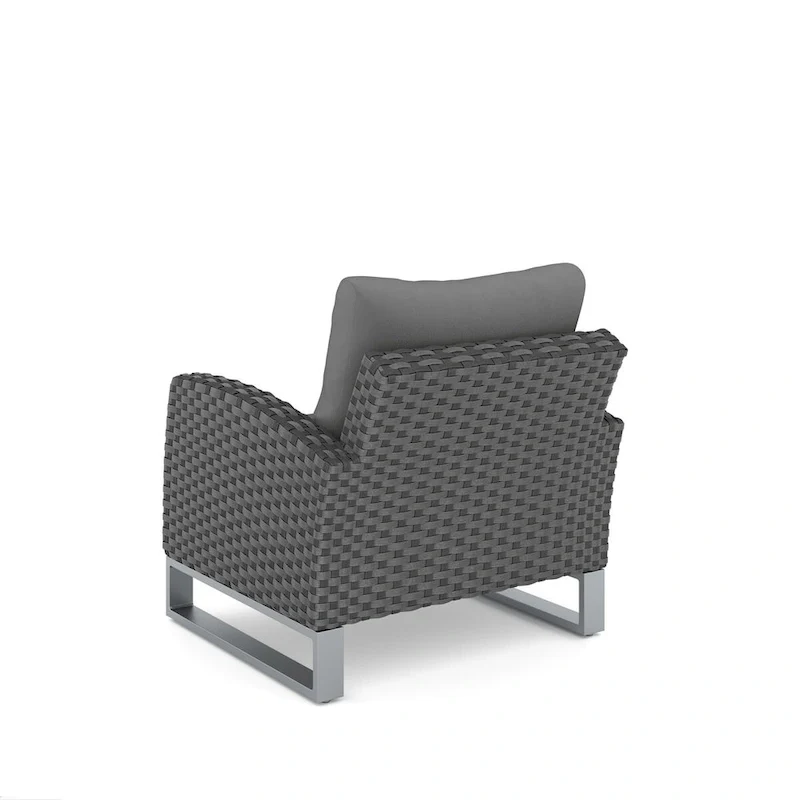 New Classic Furniture Fiji 4-Piece Patio Sofa Set with Sled Base