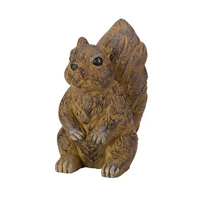 Woodland Creatures Garden Ornaments -  Resin Squirrel Only