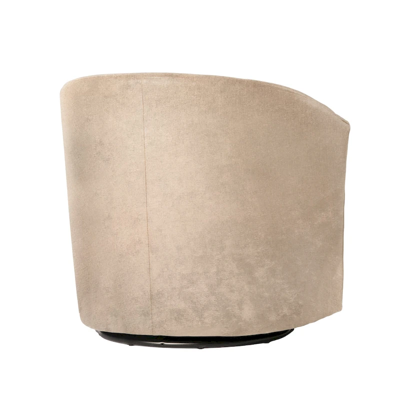 Ellery Modern Microfiber Swivel Accent Chair by Greyson Living