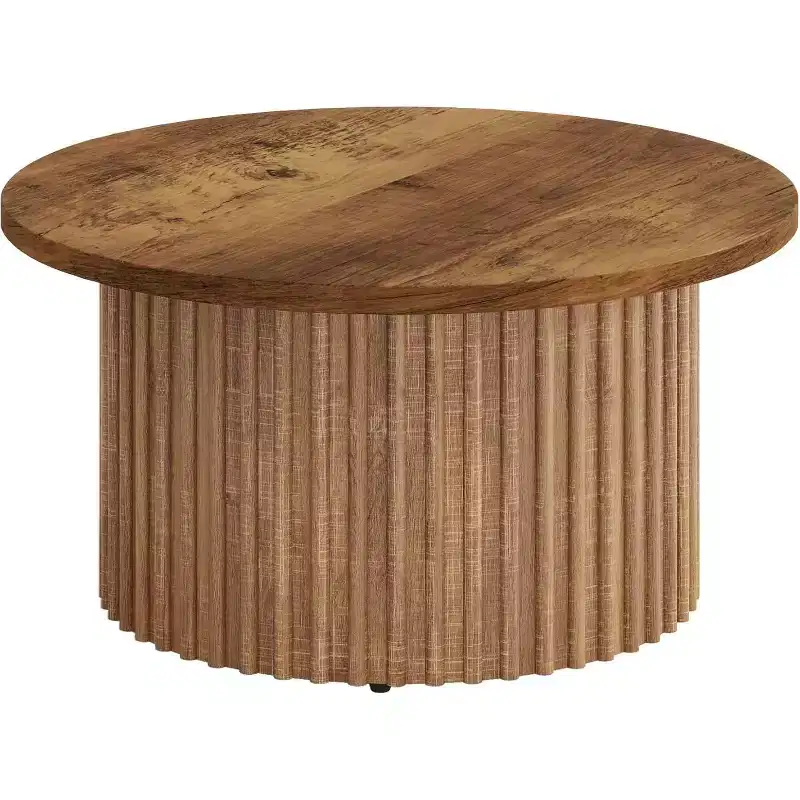 Lantine 31.5 Farmhouse Round Coffee Table