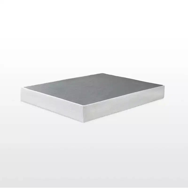 9-Inch Metal Smart Box Spring with Quick Assembly, Gray