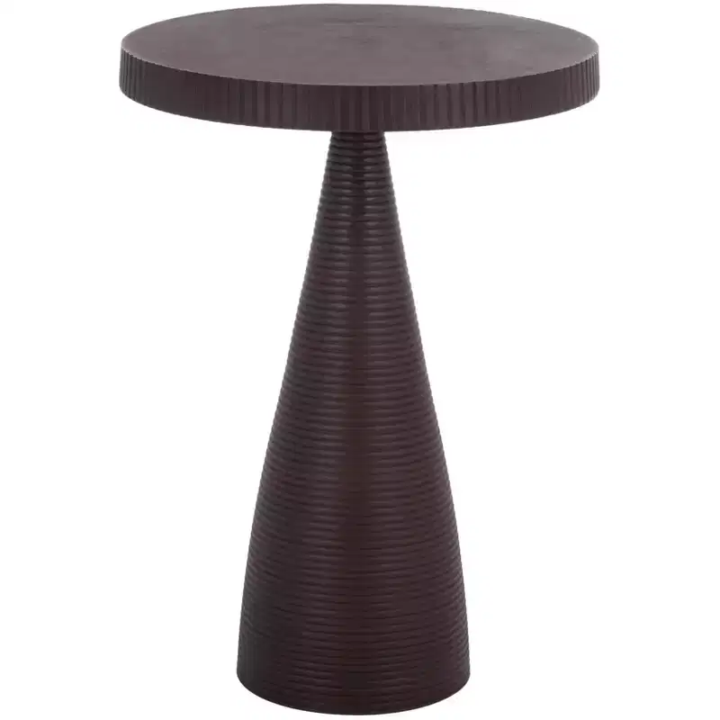 Champeaux Round Accent Table - FOX5527 - Safavieh Couture