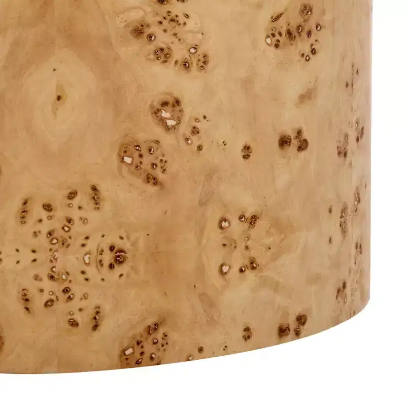 Tobianna Boucle & Burl Ottoman - SFV5149 - Safavieh Couture