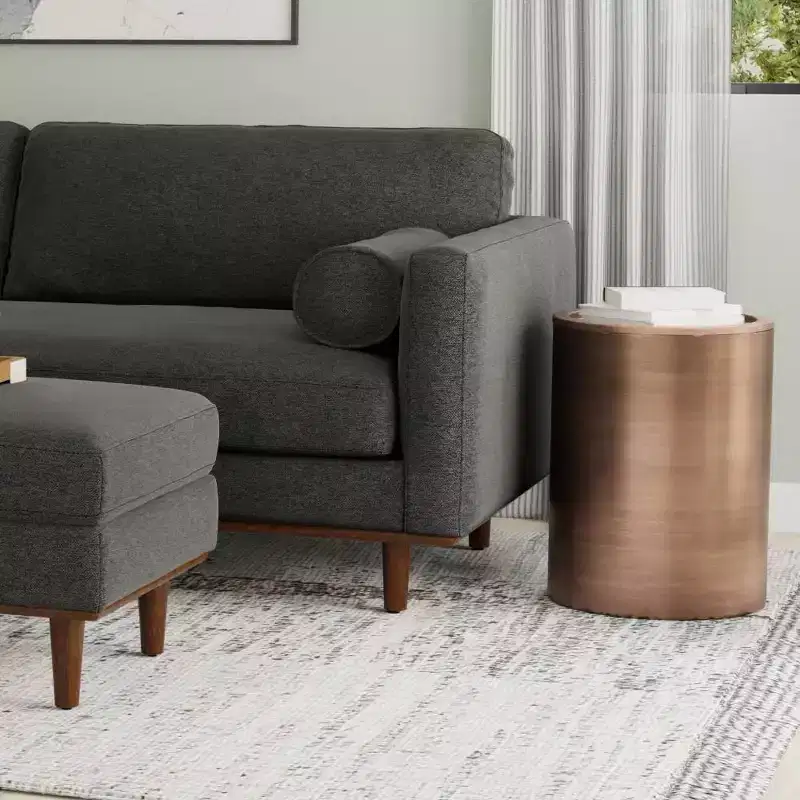 Metal Side Table Antique