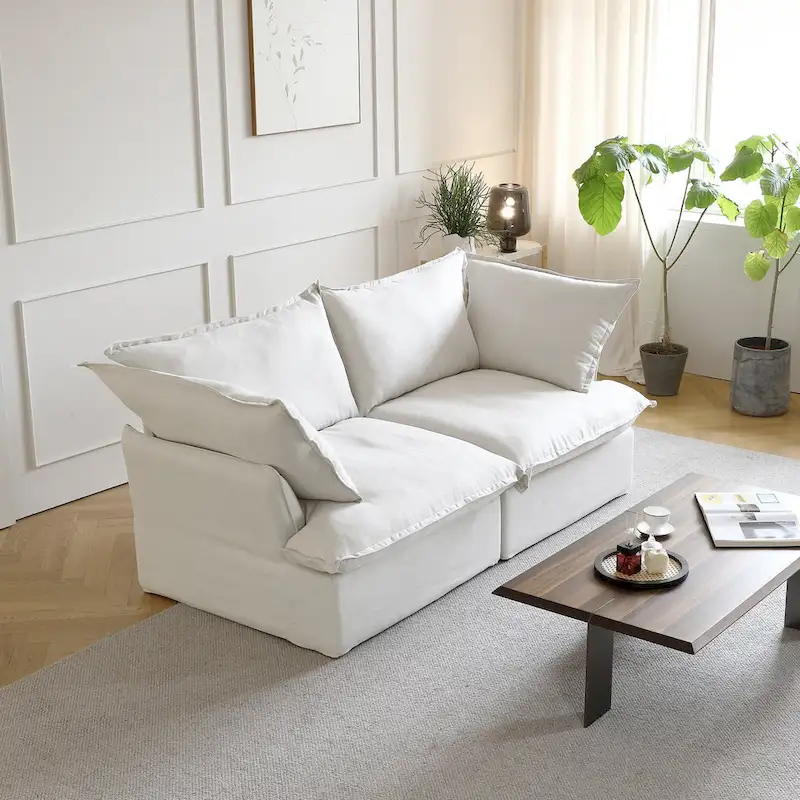 82.66 Upholstered Loveseat sofas sectional counch