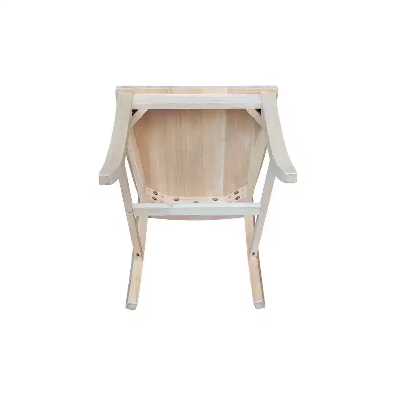Set of 2 Elle Armless Chairs Unfinished - International Concepts