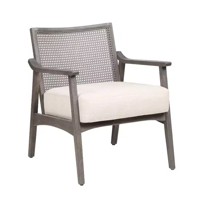 24/7 Shop At Home Aurelia Cane Back Accent Chair