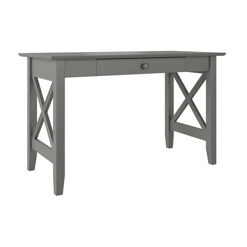 Writing Desk with Drawer in Grey