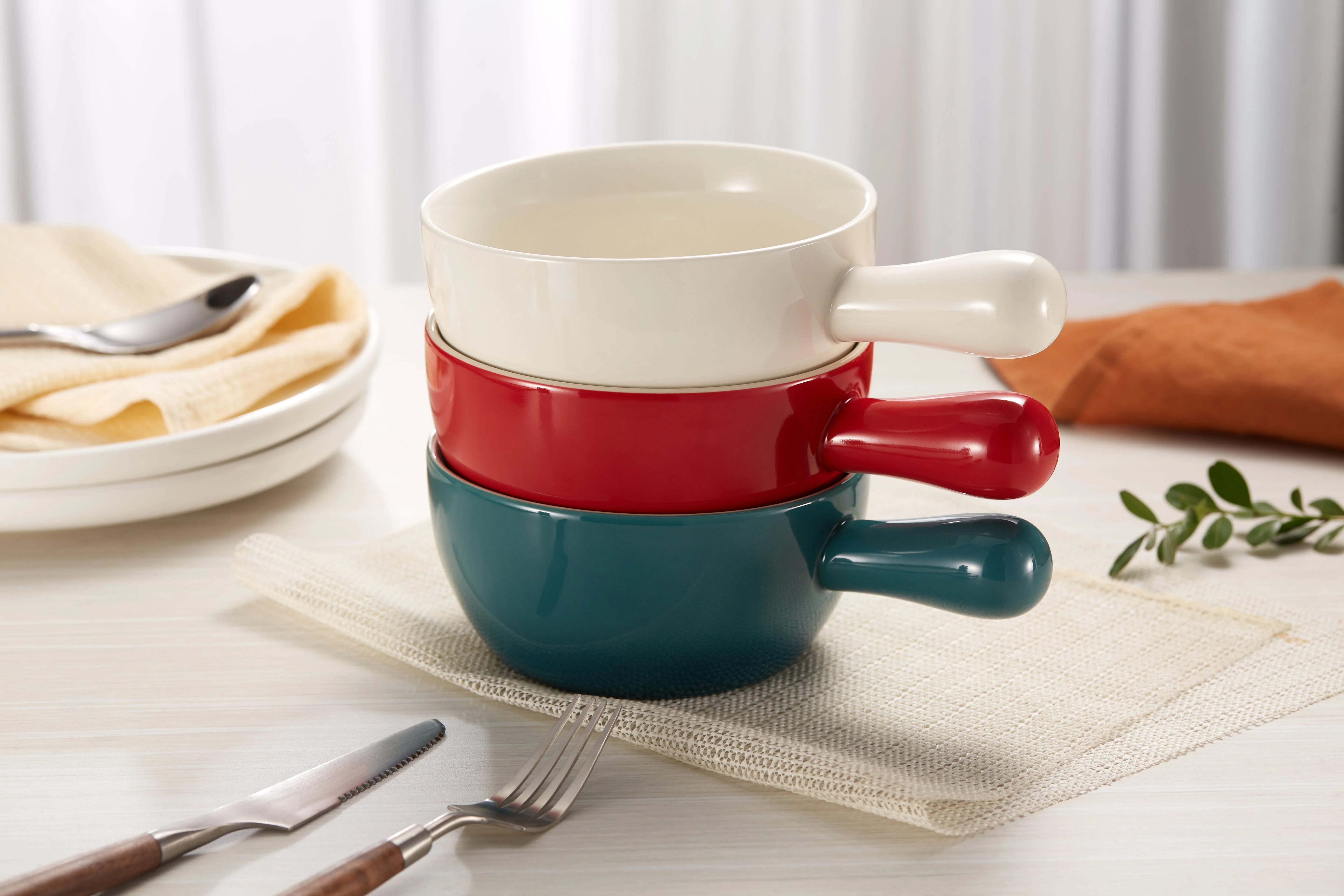 French Onion Soup Crocks, 24 oz, Set of 4