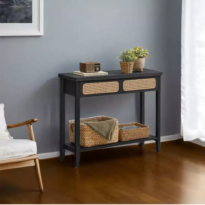 arrow Console Table Console Table With Drawers Small Entryway Table Rattan Console Table Entryway Console Table Wood Console Table