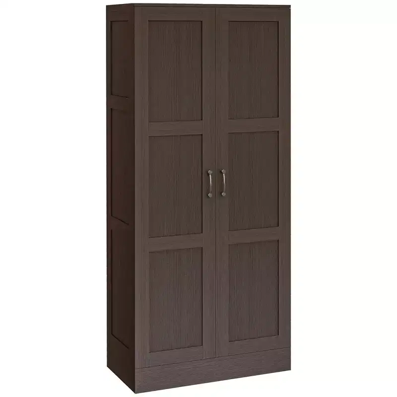 HOMCOM 71 Tall Modern Style Storage Cabinet with Storage Shelves for Bedroom and Living Room or Hallway