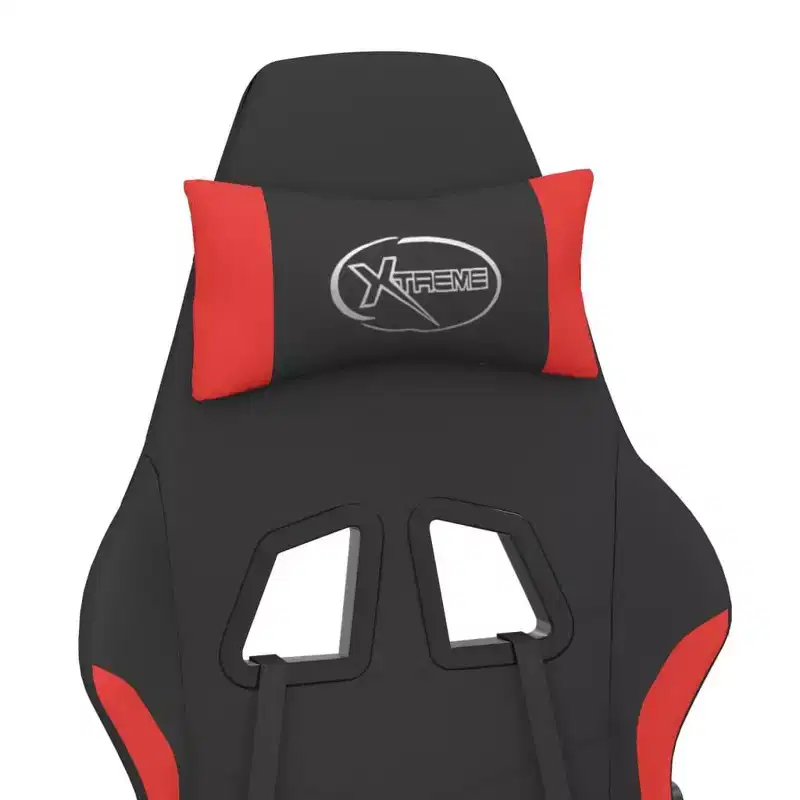 vidaXL Gaming Chair Black and Cream