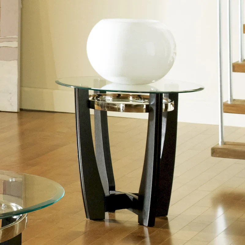 Mandalay Glass Top Occasional Tables (Pack of 3)