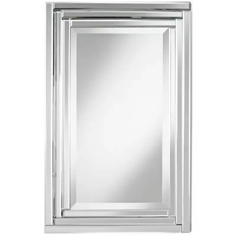 22-in x 34-in Frameless Wall Mirror