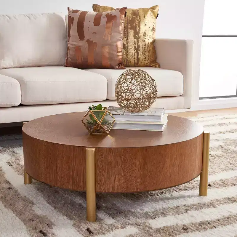 Diangela Round Coffee Table - Safavieh