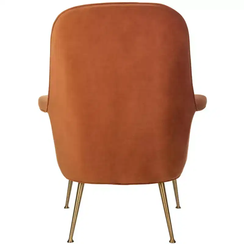 Aimee Velvet Arm Chair - SFV4701 - Safavieh Couture