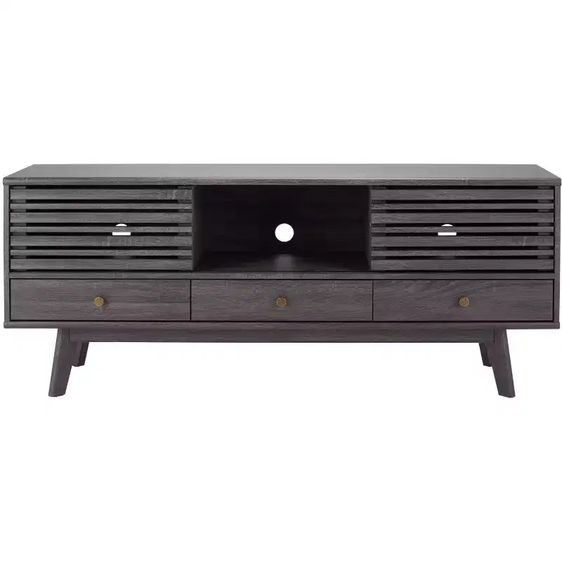Alatar 3 Drawer 1 Shelf Media Stand - MED9613 - Safavieh