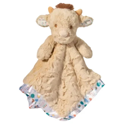 Hayes Highland Cow Lil Snuggler Baby Plush Security Blanket Toy