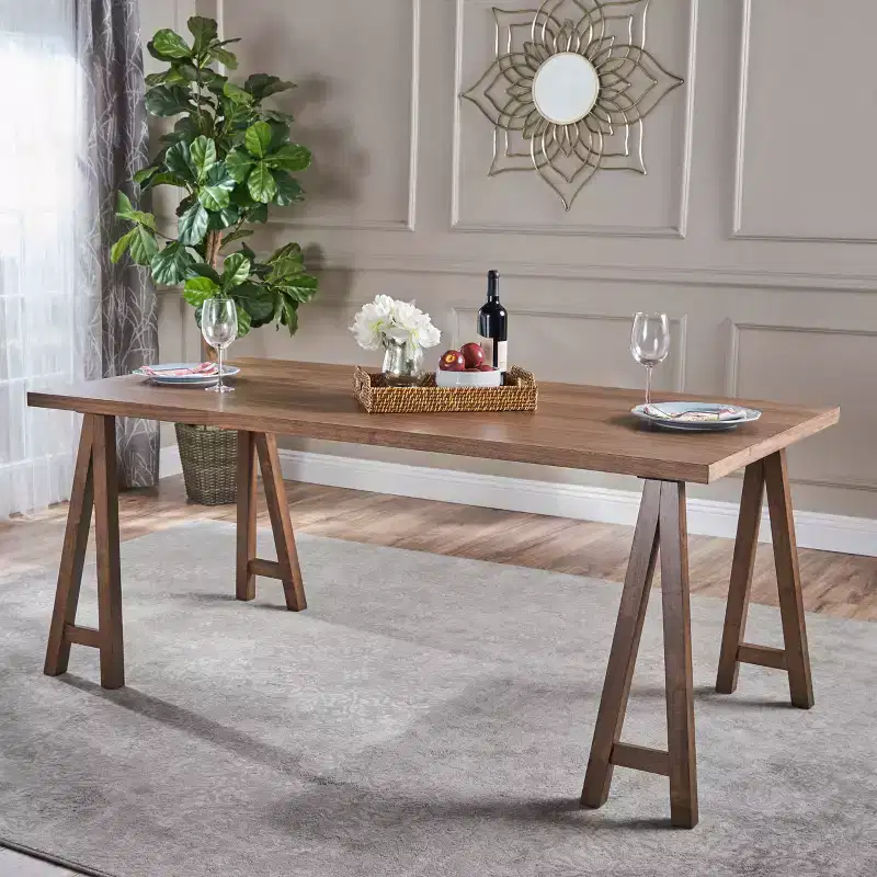 71 Sabine Rectangular Farmhouse Wood Dining Table - Christopher Knight Home