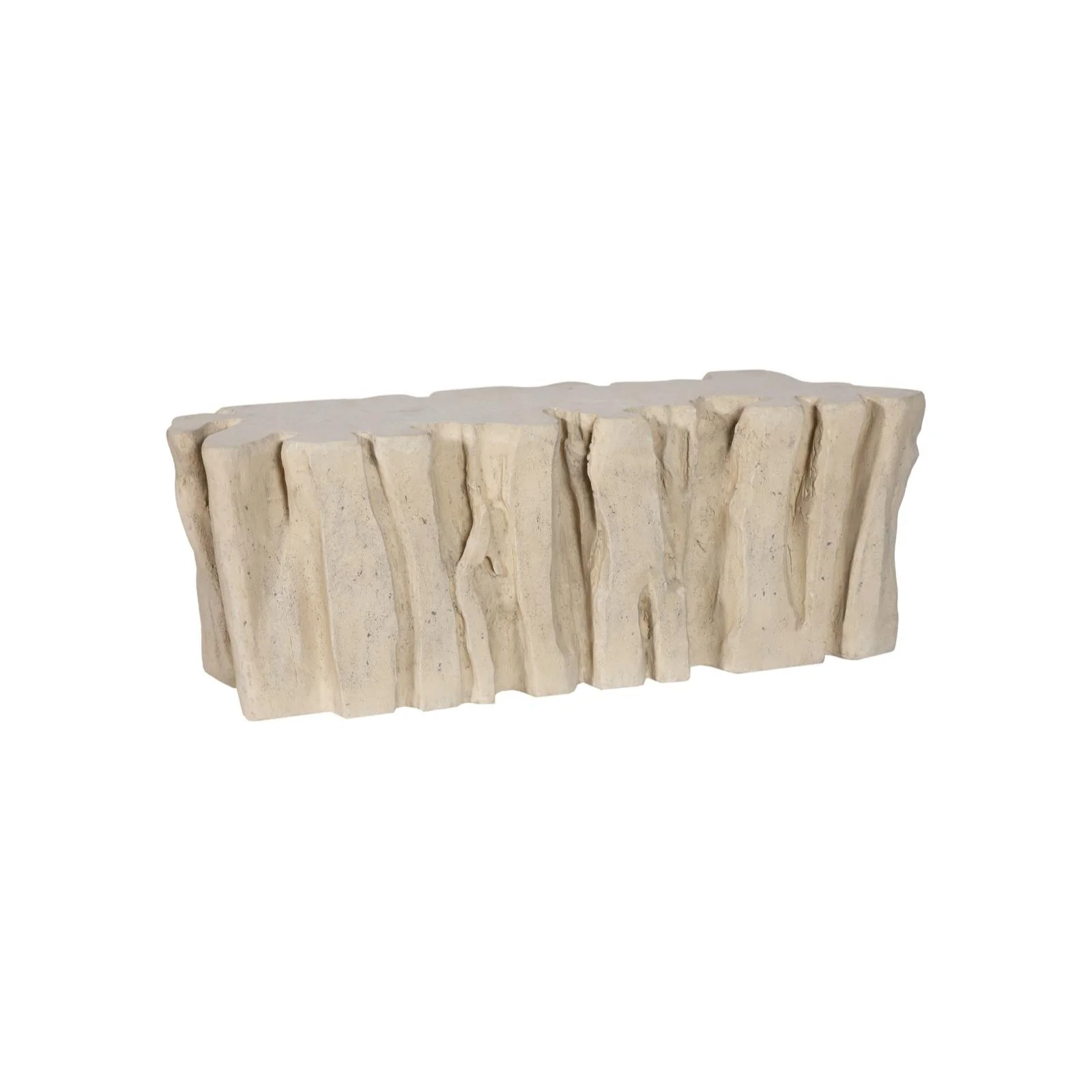 Performance Boucle S-Shape Chaise with Brown Oak Legs