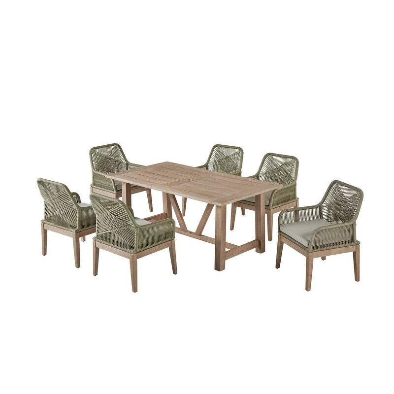Best Quality Furniture Wood Patio Sets with Umbrella Hole