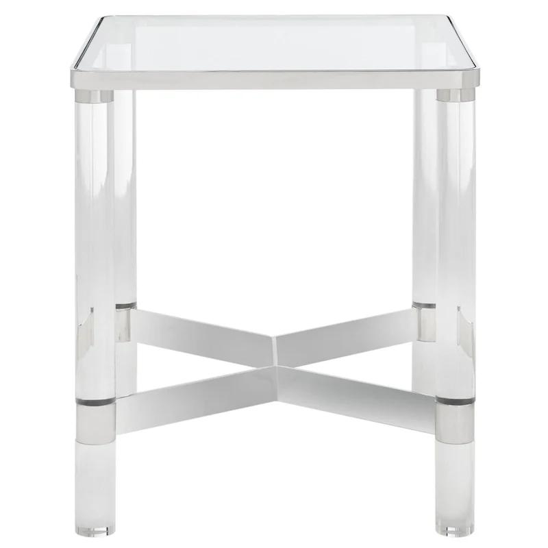 Acrylic Accent Table - 20Wx20Dx24H