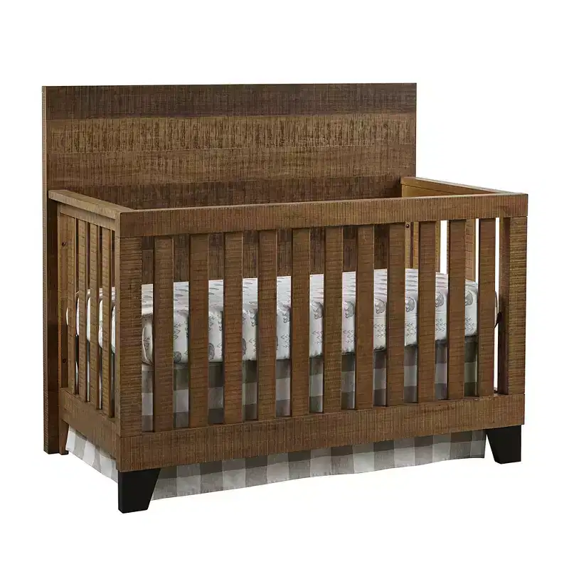Westwood Baby | Urban Rustic Convertible Crib - Brushed Wheat